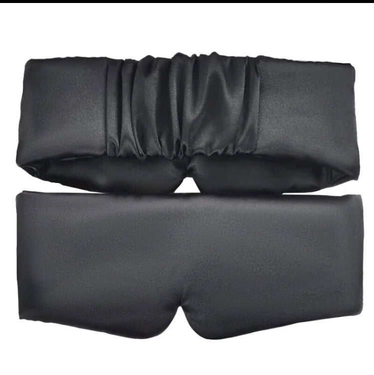 Flat Silk Satin Sleep Mask Comfortable Sleeping Eye Mask