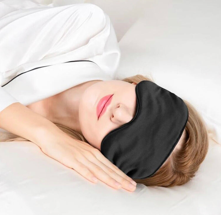 Light satin sleep masks