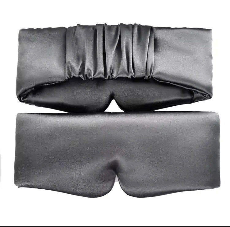 Flat Silk Satin Sleep Mask Comfortable Sleeping Eye Mask